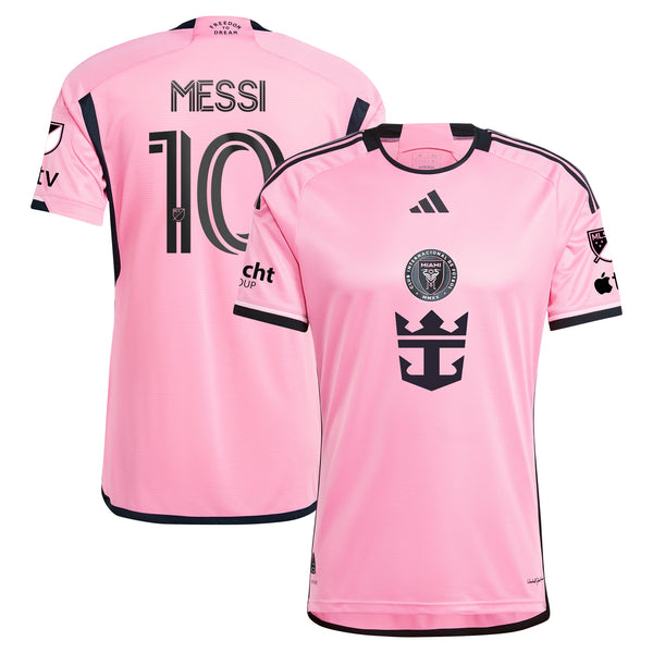 Lionel Messi Inter Miami CF adidas 2024 2getherness 2024 2getherness Authentic Player Jersey - Pink